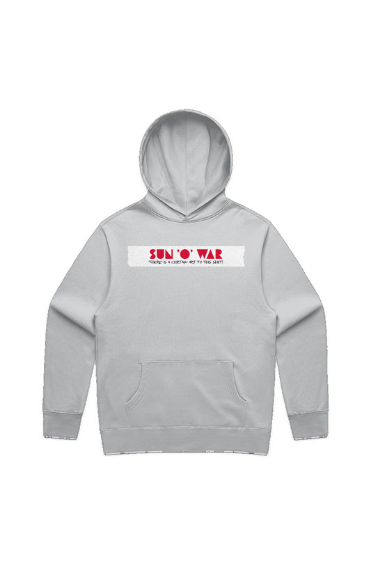 Sun O War White Tape Certain Art to this- Cordless Luxury Hoody